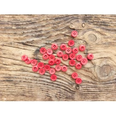 Пуговица арт. MX 1564/Red/18L,  ITA